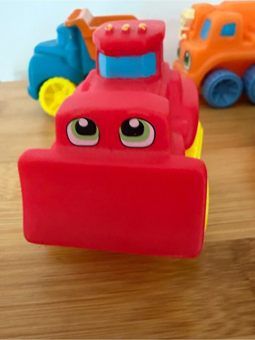 FB Toys - Baby Wheels Construction Cars. Toddler 18M+ Dump TrucK, Cement Mixer